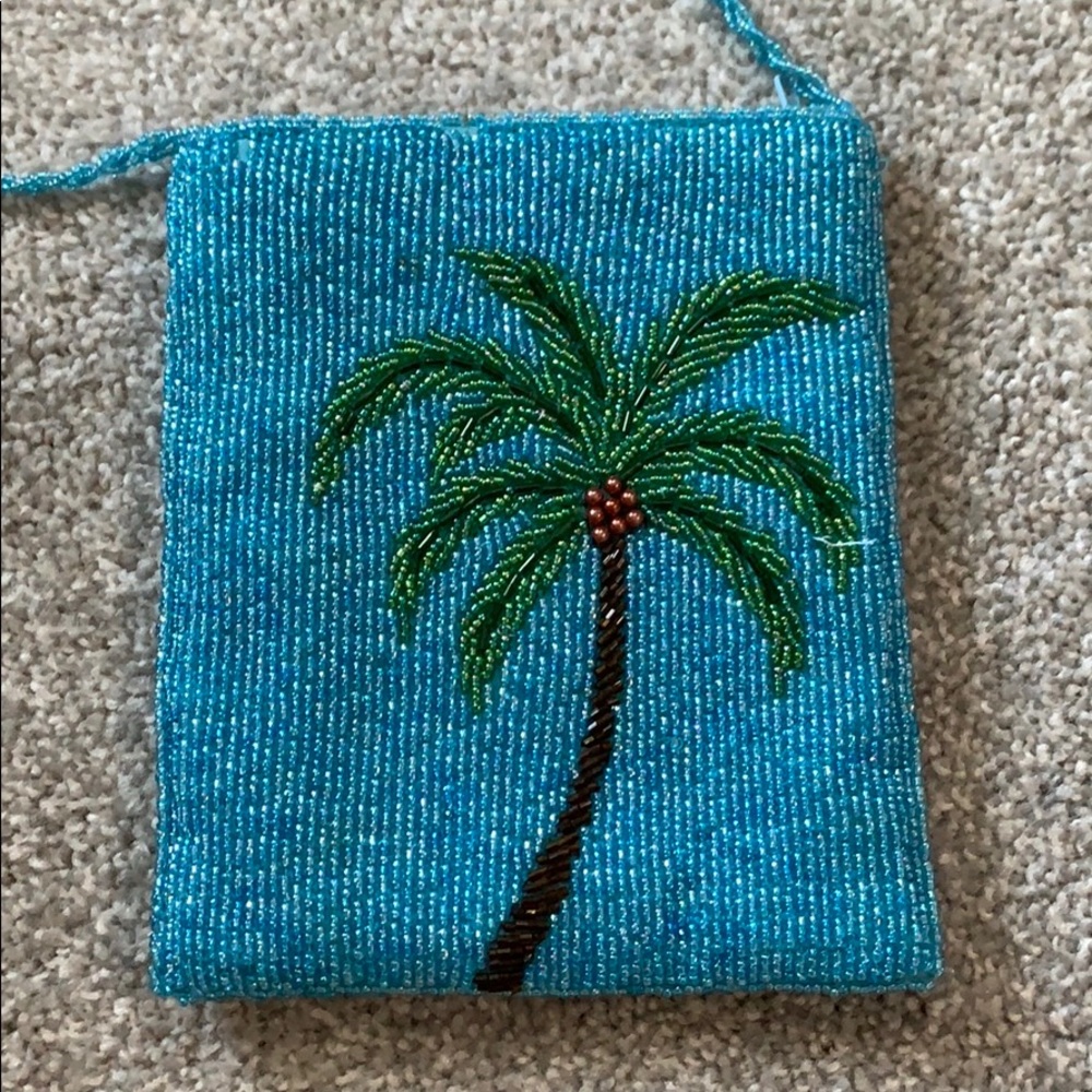 Beaded crossbody bag so cute